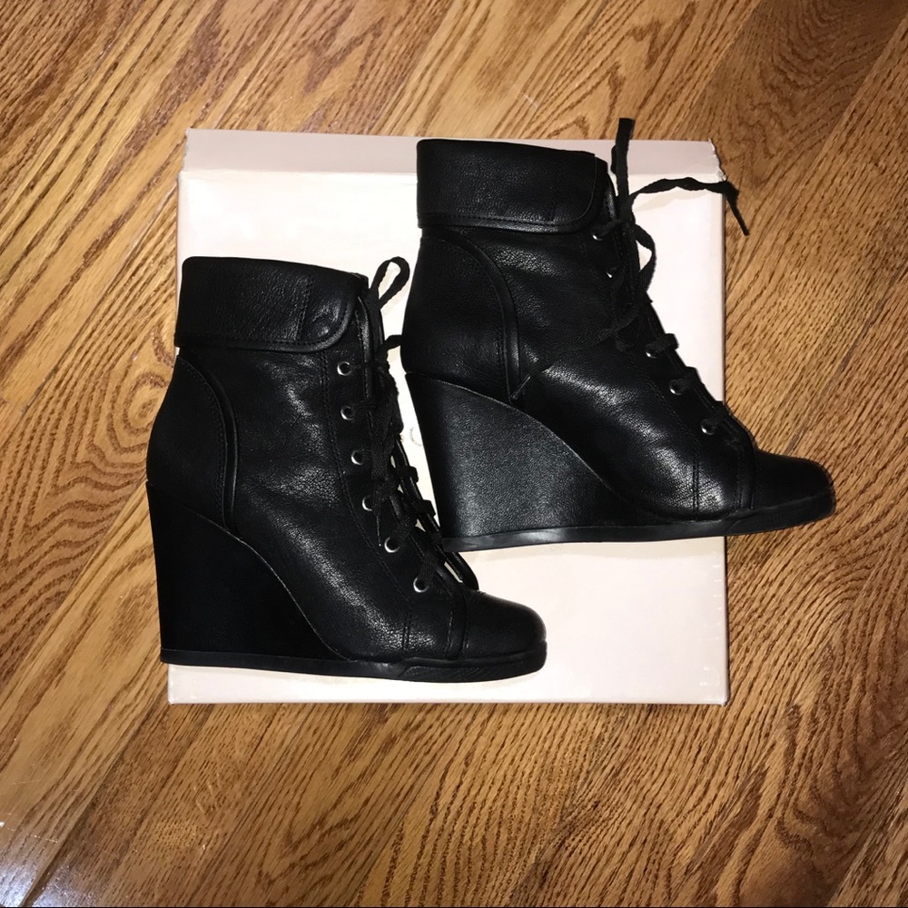 Black boots